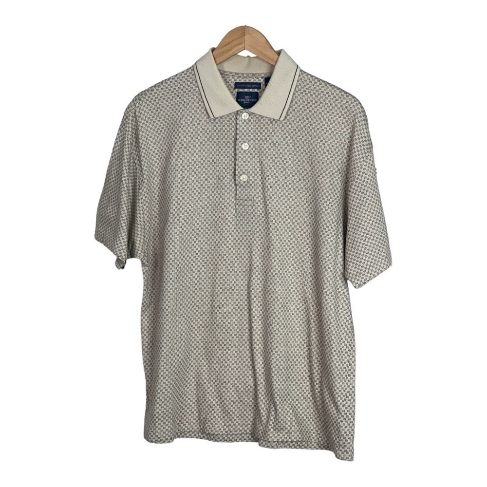 Mens Dockers Golf Short Sleeve Polo Shirt - Picture 2 of 7